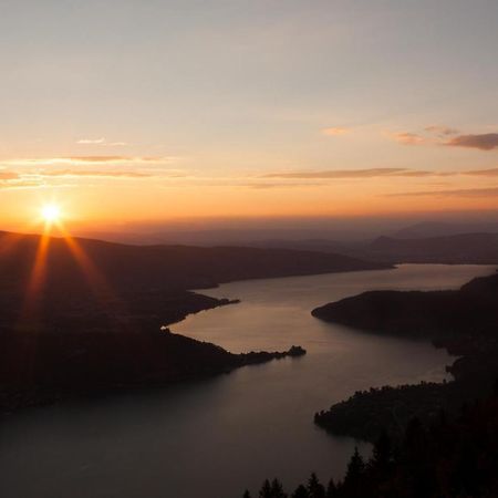 Penthouse Vue Incroyable Lac Et Montagnes Annecy Extérieur photo